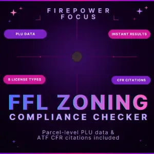 Firearm License Zoning Compliance
