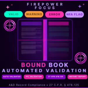 Bound Book Automated Validation Tool